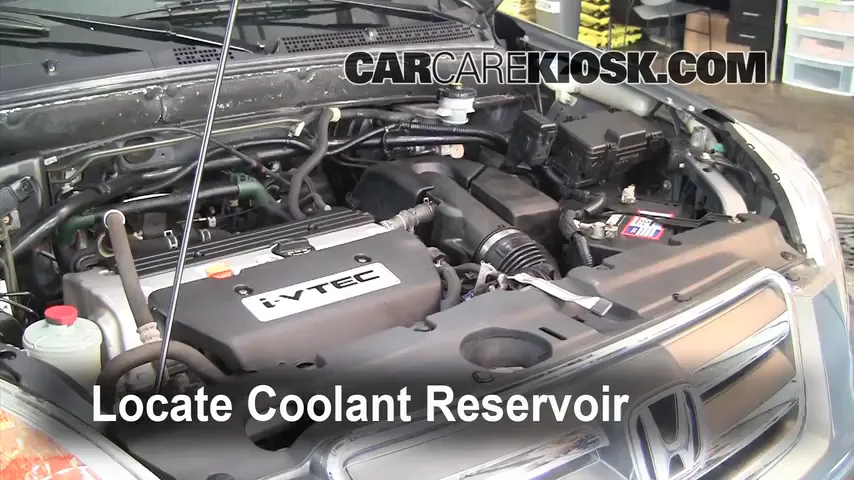 2006 Honda CR-V SE 2.4L 4 Cyl. Coolant (Antifreeze) Add Coolant